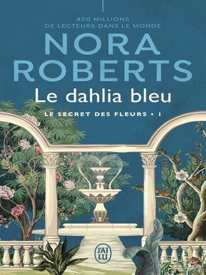 cover image of Le secret des fleurs (Tome 1)--Le dahlia bleu